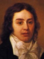 Portrait of Samuel Taylor Coleridge by Pieter van Dyke, 1795